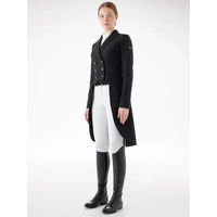 Produktbild von Equiline Dressurfrack Eqzeffiro Damen Schwarz mit Meshgewebe