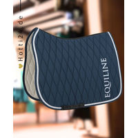 Produktbild von Equiline Dressurschabracke Eliffe Diplomatic Blue aus Baumwolle in Blau