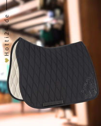 Equiline Dressurschabracke Gisgeg Black Schwarz Grau – Bild 1 von 1