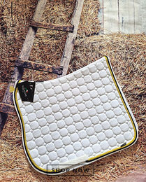 Produktbild von Equiline Dressurschabracke Octagon Weiß aus Polyester