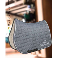 Produktbild von Equiline Dressurschabracke Outline Grey aus Baumwolle in Grau