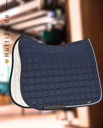 Equiline Dressurschabracke Rio Blau aus Baumwolle – Bild 1 von 1