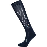 Produktbild von Equiline Easy Fit Kniestrümpfe Unisex aus Nylon in Blau oder Schwarz Größe 35/38