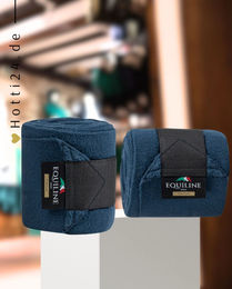 Produktbild von Equiline Echade Gamaschen Fleece 2er Set Diplomatic Blue