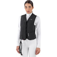 Produktbild von Equiline Eclair Airbagweste für Reiter Unisex Schwarz XL aus Polyester ohne Rückenprotector