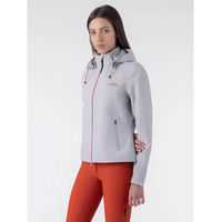 Produktbild von Equiline Efrida Reitjacke für Damen mit Kapuze wasserdicht Grau Größe S