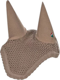Equiline Einfarbige Fliegenhaube aus Baumwolle für Pferde – Bild 1 von 2