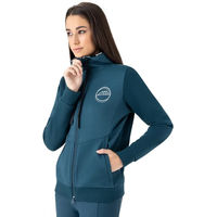 Produktbild von Equiline Eolis Reitjacke Damen Full Zip winddicht Blau Petrol XS