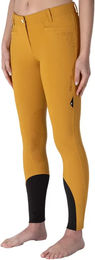Equiline Eqash Reithose Damen mit Mid Grip und Strass in Gelb Größe 38 – Bild 1 von 1