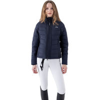 Produktbild von Equiline EQBAIR wattierte Jacke für Damen in Blau Größe L airbag-kompatibel