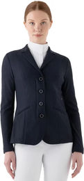 Equiline Eqcassiopea Turnierreitjacke Damen mit Meshgewebe in Marineblau – Bild 1 von 1