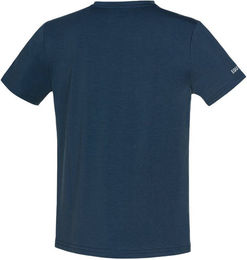 Produktbild von Equiline Eqcesco Reitshirt für Kinder aus Baumwolle Blau Grösse 152/158