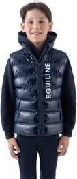 Equiline EQCEST wattierte Weste für Kinder Blau Größe 158/170 – Bild 1 von 1