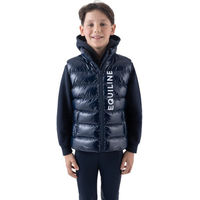 Produktbild von Equiline EQCEST wattierte Weste für Kinder Blau Größe 158/170