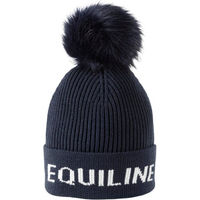 Produktbild von Equiline EQCLAPO Strickmütze mit Bommel für Kinder in Blau
