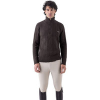 Produktbild von Equiline EQCOCO Pullover mit 1/2-Reißverschluss für Herren in Coffee Bean Größe L