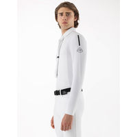 Produktbild von Equiline Eqcolorg 261 Turniershirt für Herren in Weiß