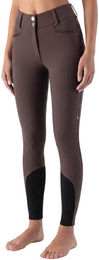 Equiline EQCRYSTALEF Vollgrip Reithose Damen cocoa powder Größe 38 – Bild 1 von 1