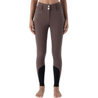 Produktbild von Equiline EQCRYSTALEK Kniegrip Reithose Damen cocoa powder Größe 38