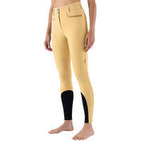 Produktbild von Equiline EQCRYSTALEK Kniegrip Reithose Damen khaki stone Größe 36