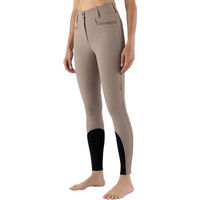 Produktbild von Equiline EQCRYSTALEK Kniegrip Reithose Damen mit hoher Taille mocha mousse Größe 36