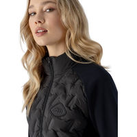 Produktbild von Equiline Eqeaston Hybridjacke für Damen in Schwarz aus Polyester für die Übergangszeit