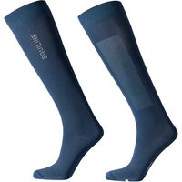 Produktbild von Equiline Eqeddy Reitsocken Unisex Blau Größe 35/38