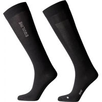 Produktbild von Equiline Eqeddy Reitsocken Unisex Schwarz Größe 35/38