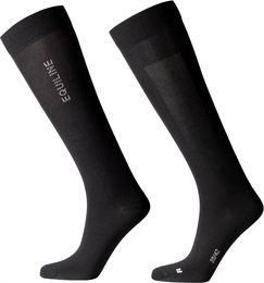 Produktbild von Equiline Eqeddy Reitsocken Unisex Schwarz Größe 39/42