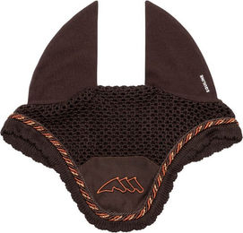 Equiline EQEDELY Strick-Fliegenhaube für Pferde braun Größe Vollblut/Warmblut – Bild 1 von 1