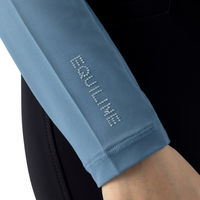 Produktbild von Equiline Eqedison Trainingsshirt Damen Blau XXL aus Polyester