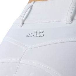 Produktbild von Equiline Eqedisonfh Highwaist Vollgrip Reithose Damen Beige Weiß Größe 42