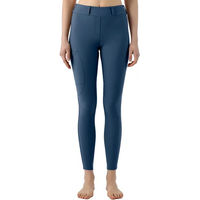 Produktbild von Equiline Eqednak Reitleggings Damen mit Kniegrip Blau XS