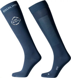 Produktbild von Equiline Eqeprit Reitsocken Unisex Blau Größe 39/42