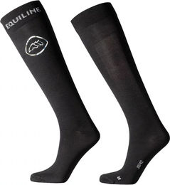 Produktbild von Equiline Eqeprit Reitsocken Unisex Schwarz Größe 35/38