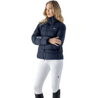 Produktbild von Equiline Eqesatek Damen Daunenjacke Winter Blau Nylon Größe L