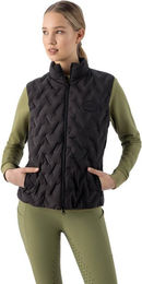 Produktbild von Equiline Eqetras Weste Damen Schwarz Polyester Größe S