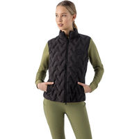 Produktbild von Equiline Eqetras Weste Damen Schwarz Polyester Größe S