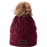 Produktbild von Equiline EQGAT Strickmütze mit Bommel alpine plum