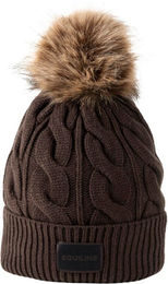 Equiline EQGAT Strickmütze mit Bommel Farbe Coffee Bean – Bild 1 von 1