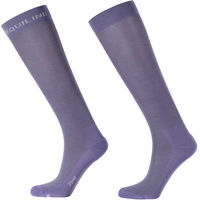 Produktbild von Equiline Eqgelda Reitsocken Damen Lila Elastan-Piqué Größe 43/46