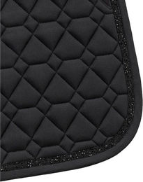 Produktbild von Equiline Eqgemma Tech Schabracke mit Crystal Fabric aus Polyester in Schwarz oder Lila