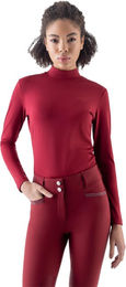 Equiline EQGLIN Langarmshirt Second Skin Damen alpine plum Größe S – Bild 1 von 1