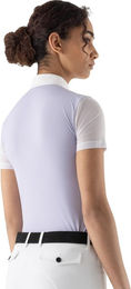 Equiline Eqglio Turniershirt Damen Weiß Polyamid Größe XS – Bild 1 von 3