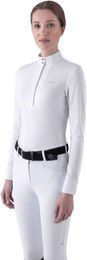 Equiline EQGOLO Turniershirt Damen Langarm Weiß Größe L – Bild 1 von 1
