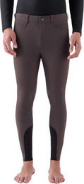 Equiline EQGRAFTONB All-Season Stoff Kniegrip Reithose für Herren in Coffee Bean Größe 44 – Bild 1 von 1