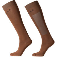 Produktbild von Equiline EQGREG Reitsocken für Damen in Braun