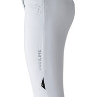 Produktbild von Equiline Eqgurk Kniegrip Reithose für Damen in Weiß für den Sommer