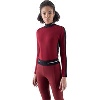 Produktbild von Equiline EQKIN Langarmshirt Second Skin Damen alpine plum Größe M