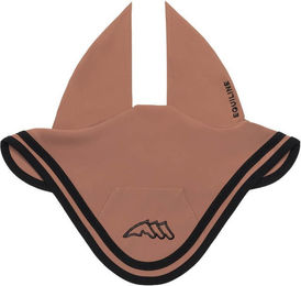 Equiline EQONDA Fliegenhaube für Pferde aus technischem Gewebe Mocha Mousse Größe Vollblut/Warmblut – Bild 1 von 1